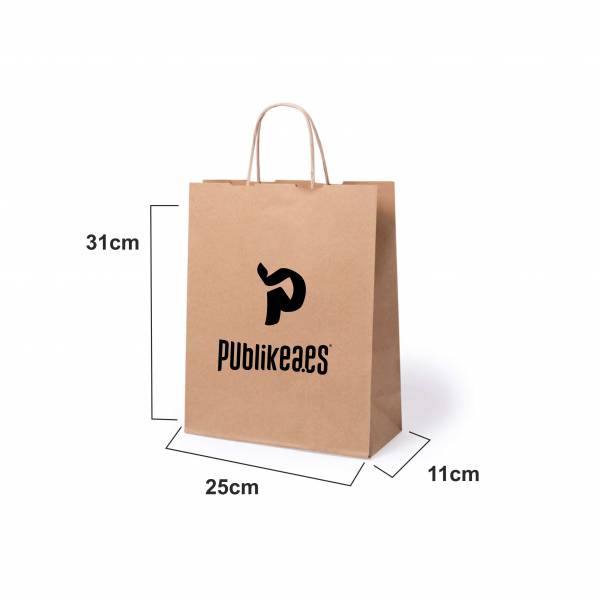 Bolsas de papel personalizadas para comercios y tiendas